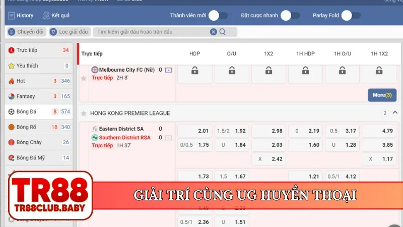 Giải trí cùng UG huyền thoại
