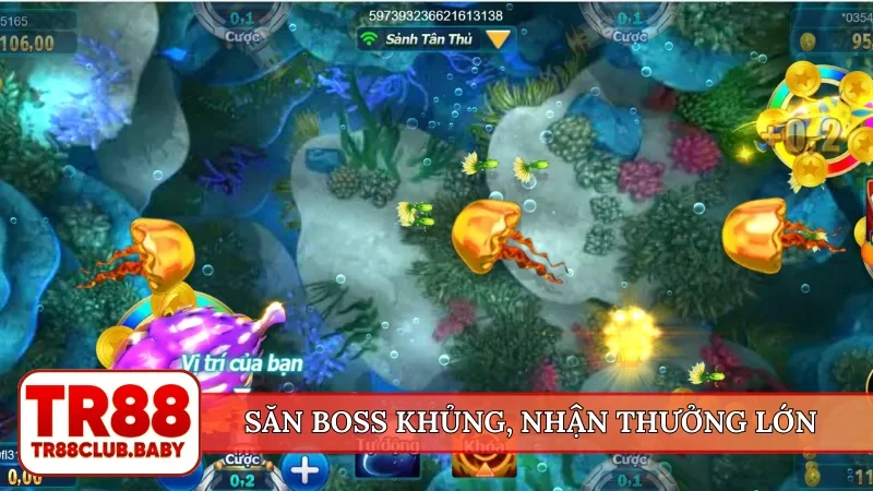 Săn boss khủng, nhận thưởng lớn