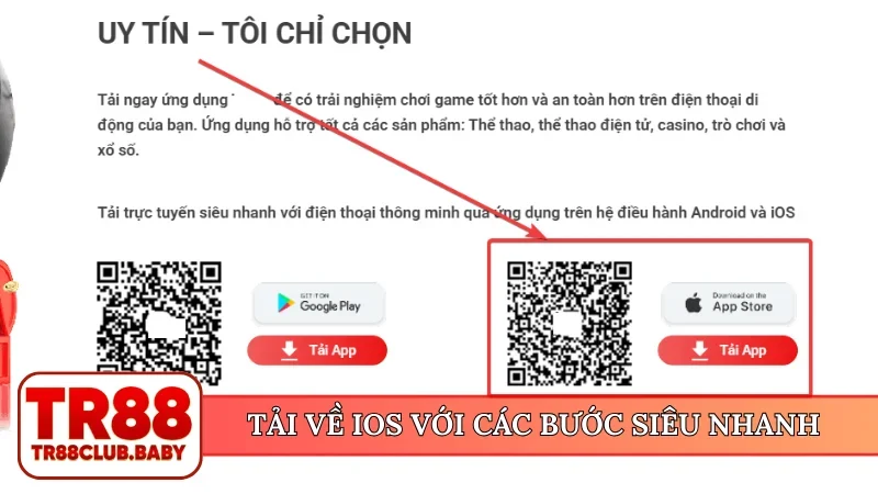 Tải về iOS với các bước siêu nhanh